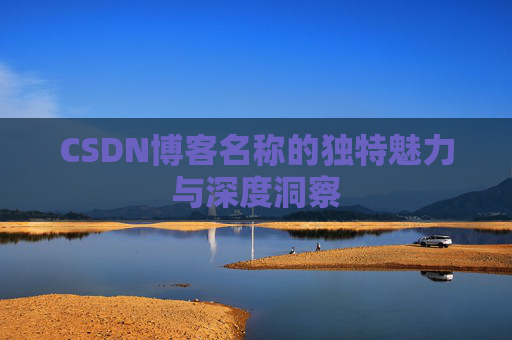CSDN博客名称的独特魅力与深度洞察